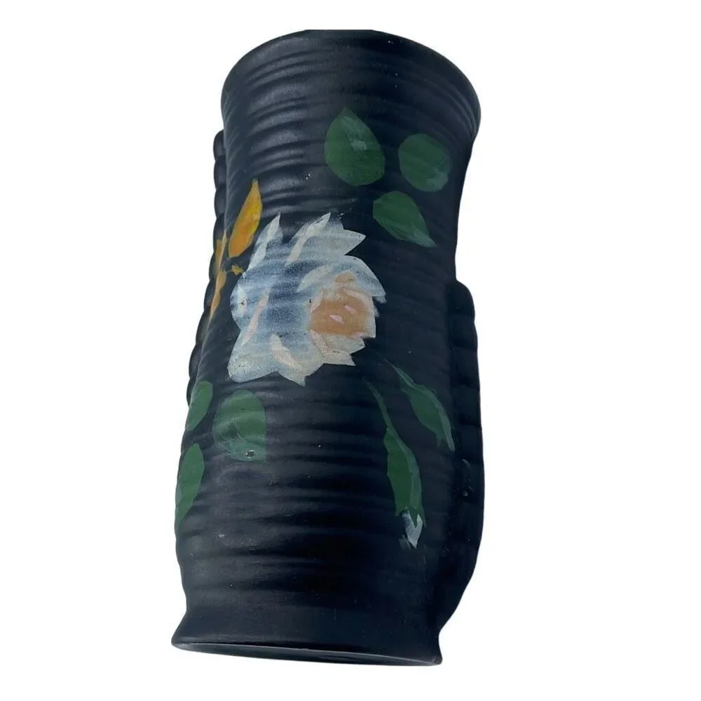 Vintage Brentleigh Ware Rise vase hand painted circa 1930 , made in England